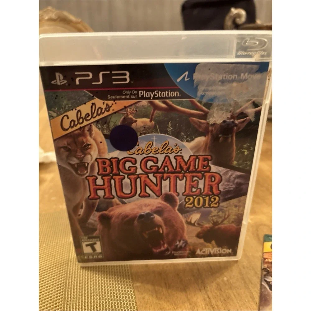 Cabela's Big Game Hunter 2012 (Sony PlayStation 3) PS3 Game CIB Manual